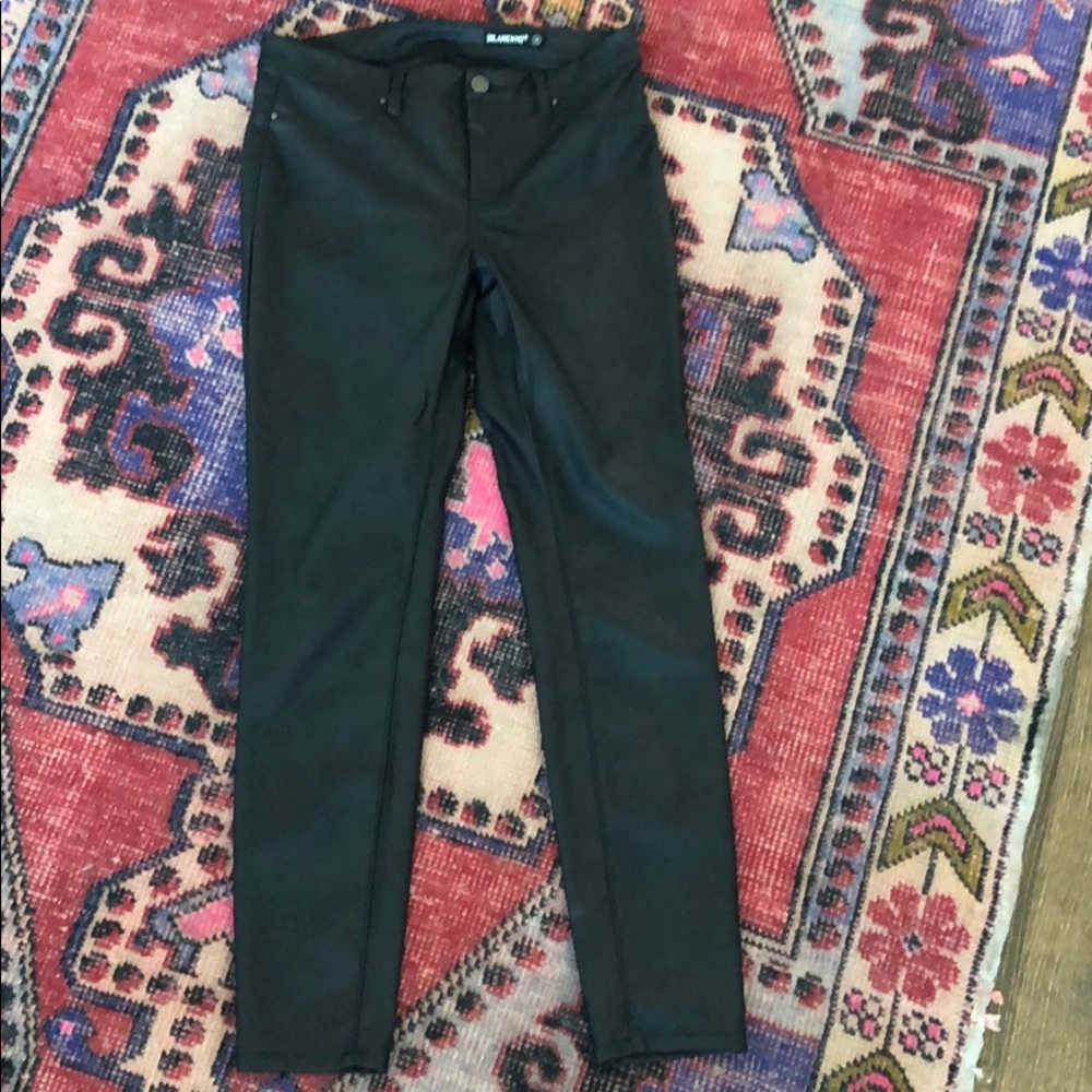 BLANKNYC faux leather pants